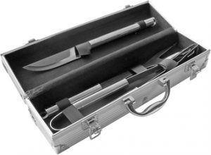 T74 SET PARA ASADO METAL BOX
